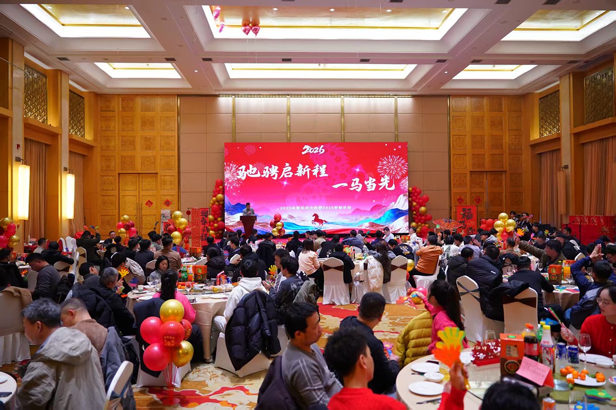 驰骋启新程，一马当先&mdash;&mdash;凌云光电2026年新春年会圆满落幕